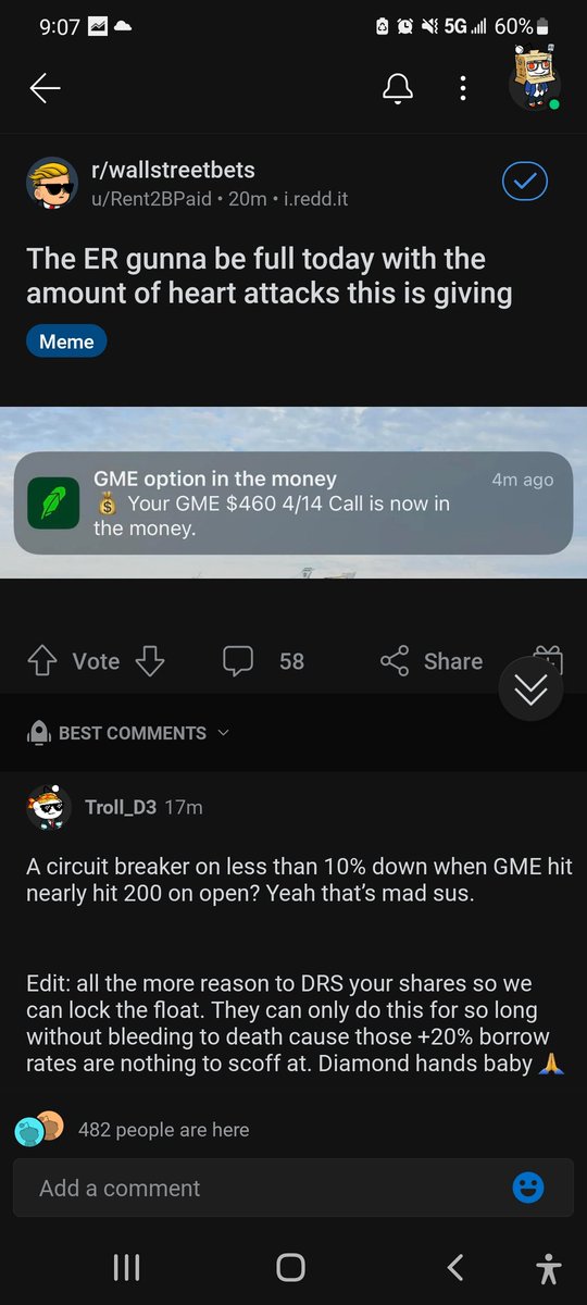 StonkSnBonds's tweet photo. @ryancohen the markets are a fraud and our favorite stock was above $400 again. This is why we were halted. #GME #AMC @SEC_Enforcement  @GaryGensler @elonmusk https://t.co/6Gka4VGUlv