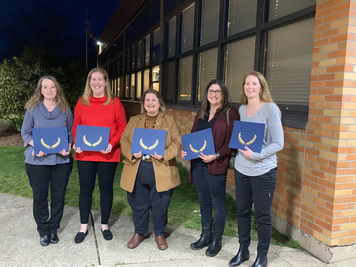 TGouraigeNPS's tweet photo. Congratulations to Ms. Nancy Lopus, NVD business teacher, NVD Governor’s Educator of the Year (GEOY), and our colleagues, NVRHSD GEOY, Regina Smilon-Science, NVOT; Melissa Nelson-Athletic Trainer, NVOT; Elizabeth Saxon-Teacher, NVC; Eileen Smith-Nurse, NVC! #goodstuffnvd https://t.co/UfltBWmDip