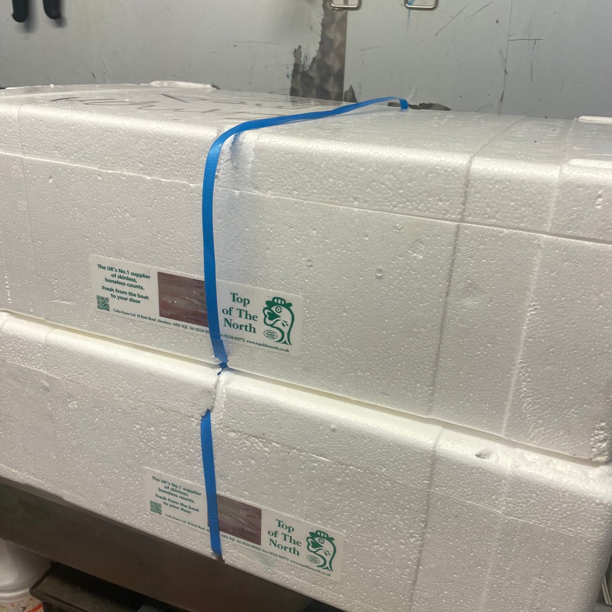 ExpressFishBar's tweet image. Fresh Fish from Billinsgate Today 😍