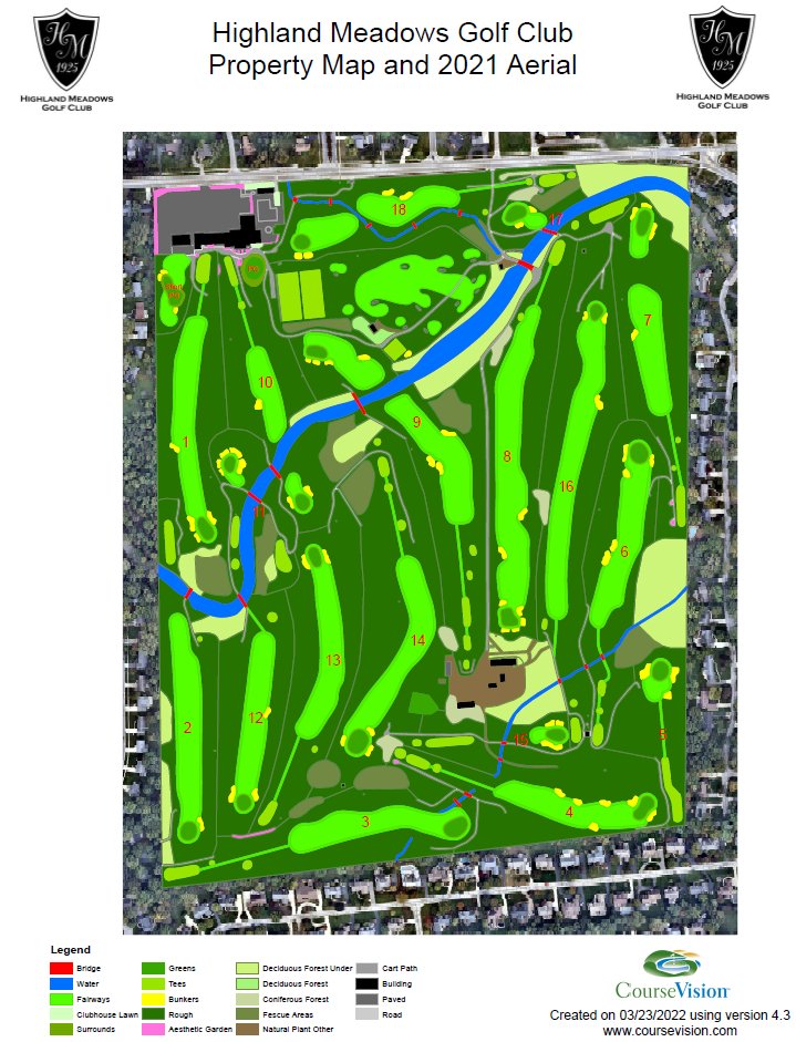 coursevision's tweet photo. Today we delivered a map to our first winner of the GIS free map giveaway.  Thanks to @gregturf @Swary81 for their support during this process.  Keep an eye out for Highland Meadows GC as it hosts the @LPGA on Labor Day weekend. https://t.co/ryUb6G2Tsz