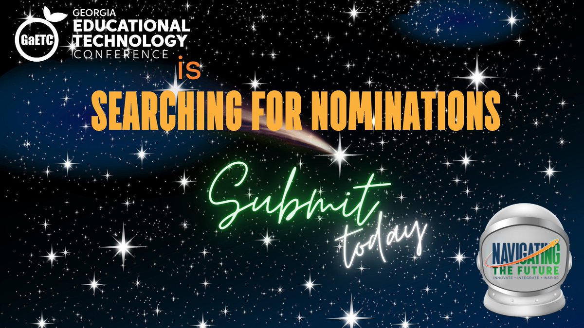 Do you know the next #GAETC22 Rising Star? We are looking for nominations. conference.gaetc.org/awards