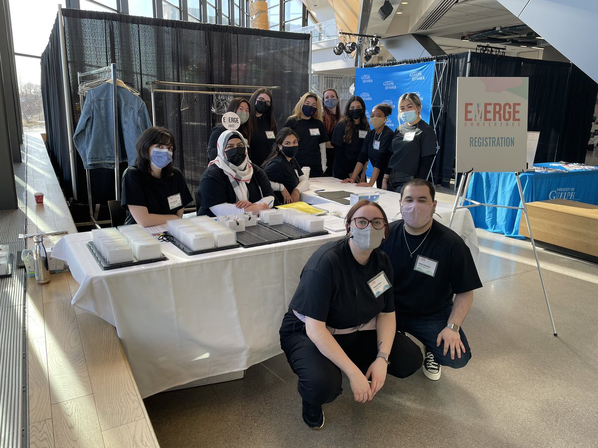 Wishing the <a href="/EMERGETO/">Emerge TO</a> fourth year student team good luck as they kick-off their first day of the Emerge: The Media Reset conference! <a href="/GuelphHumberUni/">University of Guelph-Humber</a>