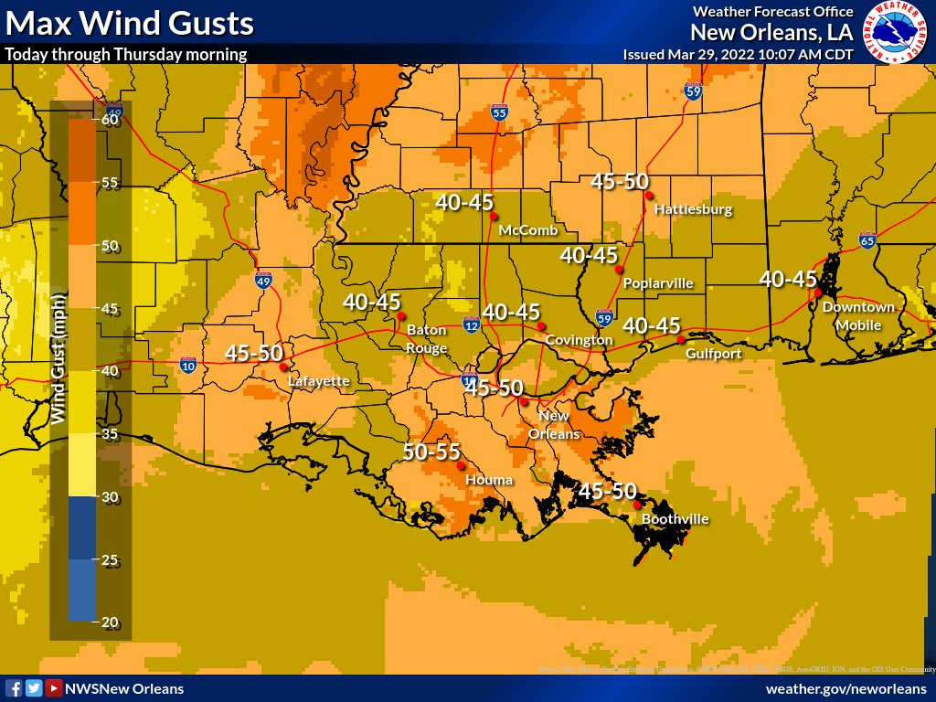 NWS New Orleans tweet media