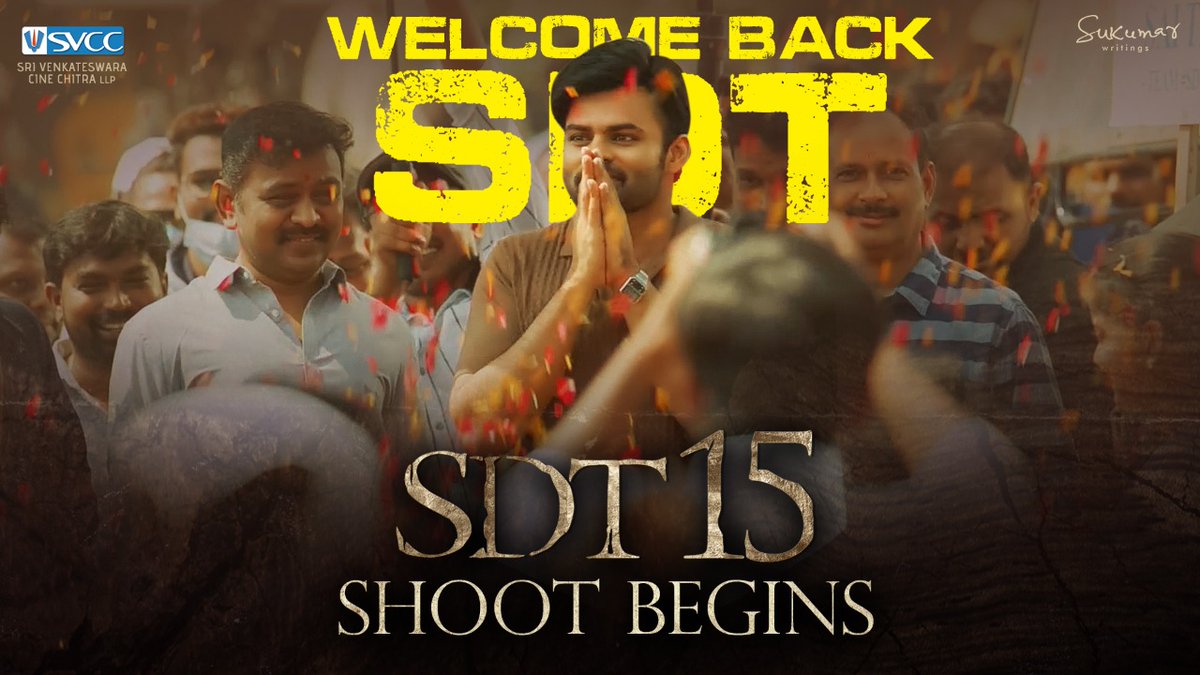 JaNaSAInik369's tweet photo. #WelcomeBackSDT #SDT15 #SupremeHero #SaiTej #SaiDharamTej @IamSaiDharamTej @SaiDharamTej_FC https://t.co/ywYhBnQXmE