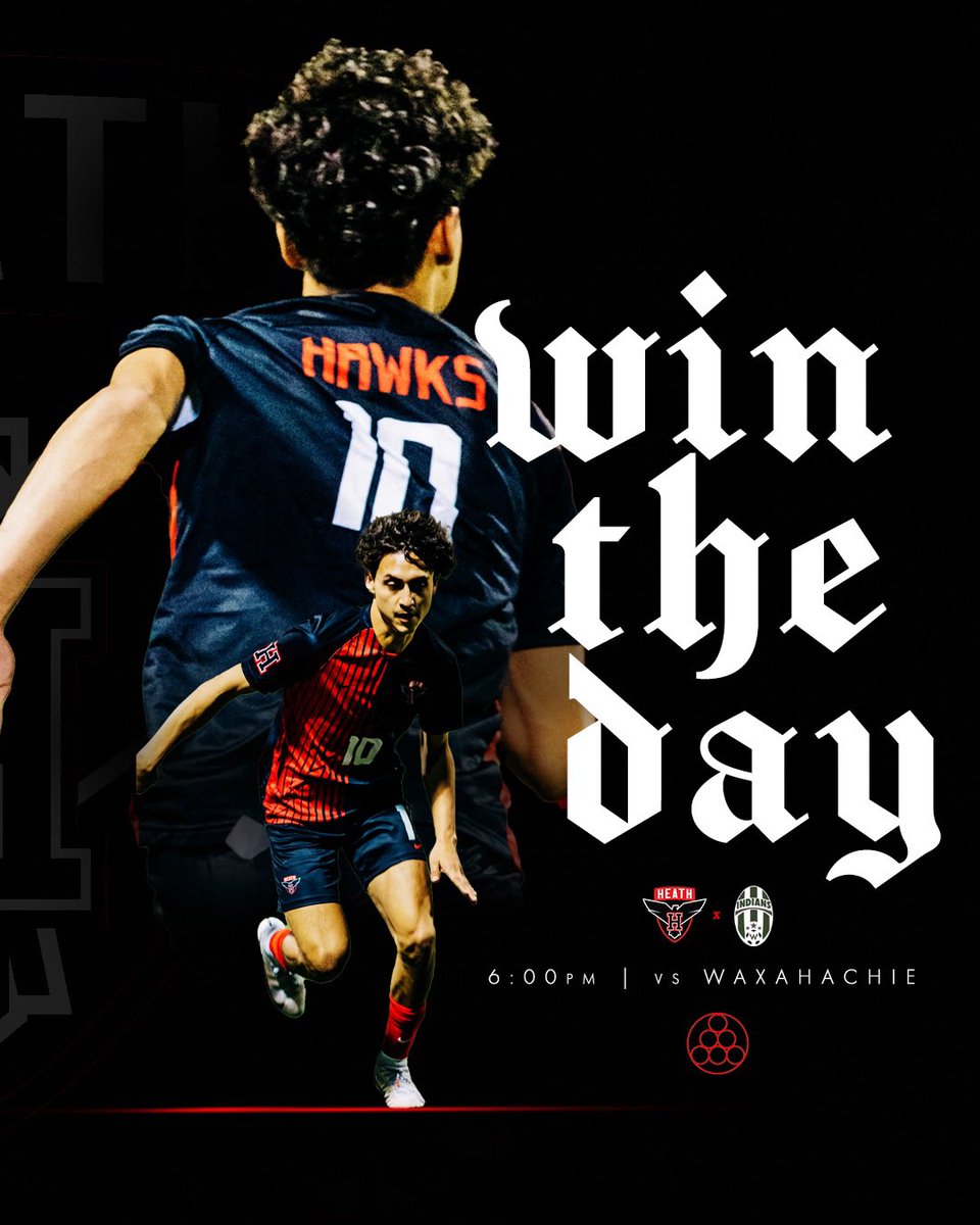 πππππ‘ ππ¨ππππ« (@heathboyssoccer) on Twitter photo ππππππ
π
πππππππππ¦
β½οΈβ£
β£
The Hawks continue the postseason with a Area match vs the Indians.
β£
π β£<a href="/WHSMenSoccer/">WHS Men's Soccer</a>
π° 6PM
πβ£ Forester Field
π gofan.co/app/school/TX1β¦
π UIL Soccer State Championship
#WinTheDay | #Seven22 ππππππ
π
πππππππππ¦
β½οΈβ£
β£
The Hawks continue the postseason with a Area match vs the Indians.
β£
π β£<a href="/WHSMenSoccer/">WHS Men's Soccer</a>
π° 6PM
πβ£ Forester Field
π gofan.co/app/school/TX1β¦
π UIL Soccer State Championship
#WinTheDay | #Seven22