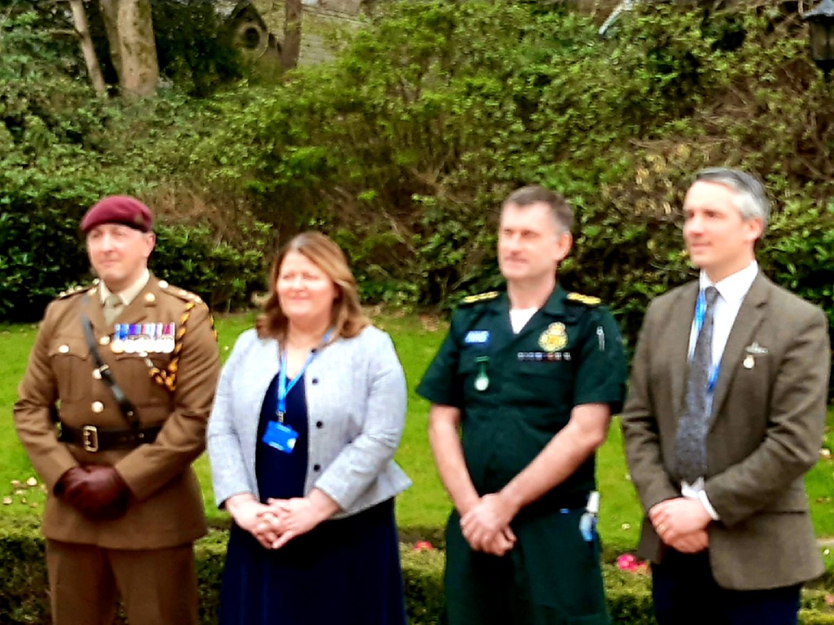 NWAMB_Inclusion's tweet photo. Great launch of @NWambArmedForce #ArmedForcesNetwork with chief exec @daren_mochrie & exec sponsor #AngelaWetton launching as full network at Trust HQ & various committee members attending, interested in joining follow and get in touch #TeamNWAS #Team999 #Veterans #Reservists https://t.co/A9QlNrR4CZ