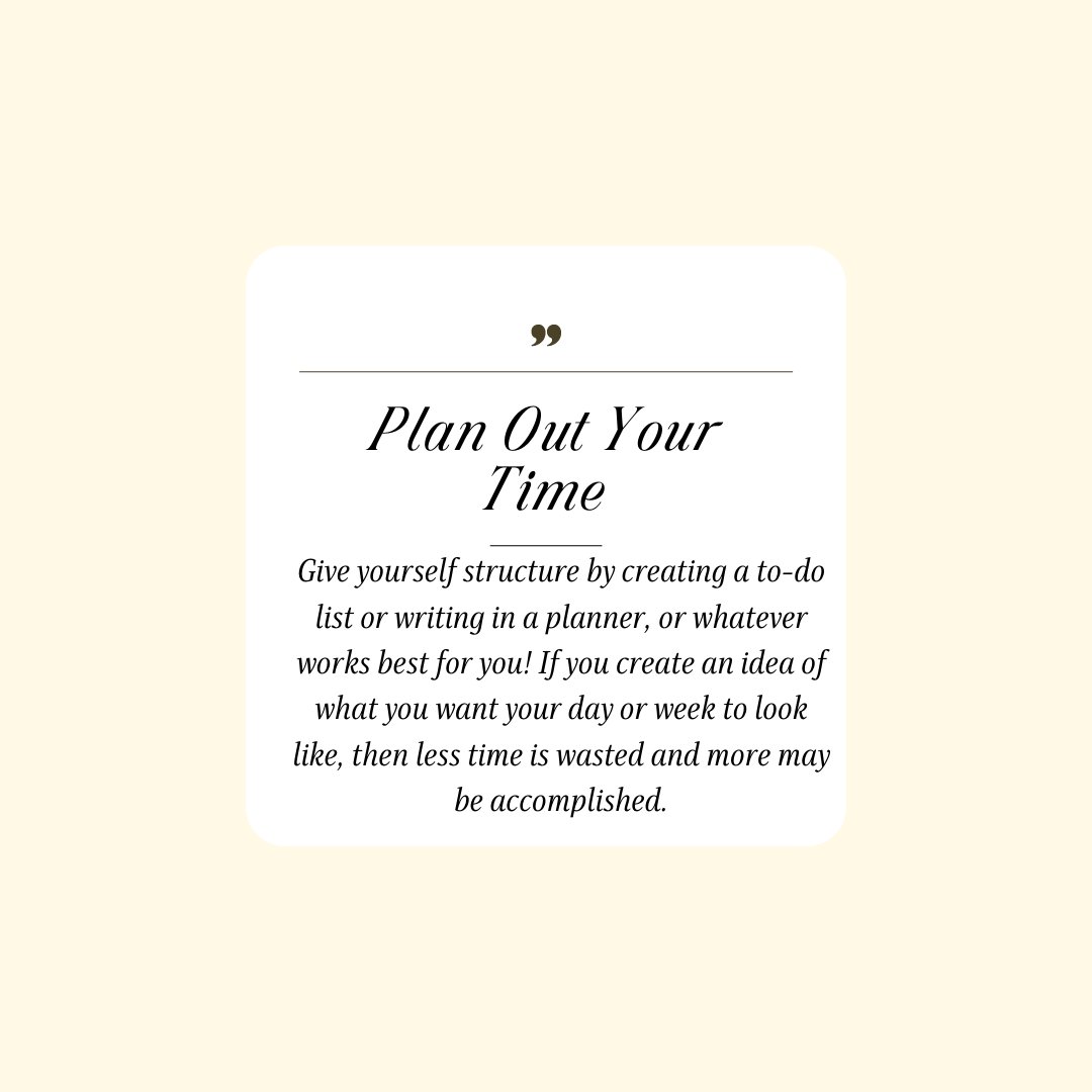 By being intentional with your time, you are able to purposefully craft a life that is more on your terms. 
Take control of today ✨