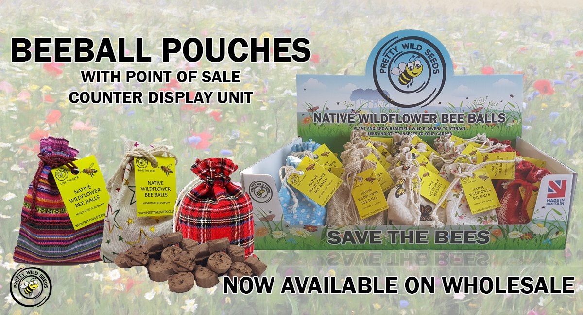 We've designed a point of sale unit both eye catching and sturdy enough so you can simply refill as and when needed. This looks great on till counters, and can add even more to your impulse buy sales.
For more info, check here; seedpacking.co.uk/beeballs-with-…

#gardencentres #wholesale