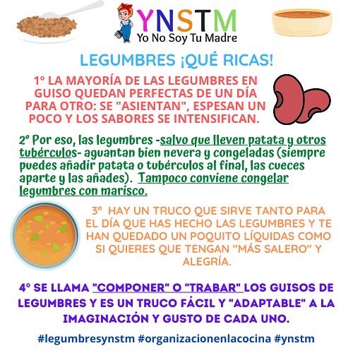 YNSTMrecetas's tweet photo. Hay muchos trucos para cocinar bien las legumbres, para mí 🎵“componerlas” 🎶o “trabarlas” es uno de ellos clave… La imaginación al poder siempre 😜 https://t.co/wy9TsYjIlh