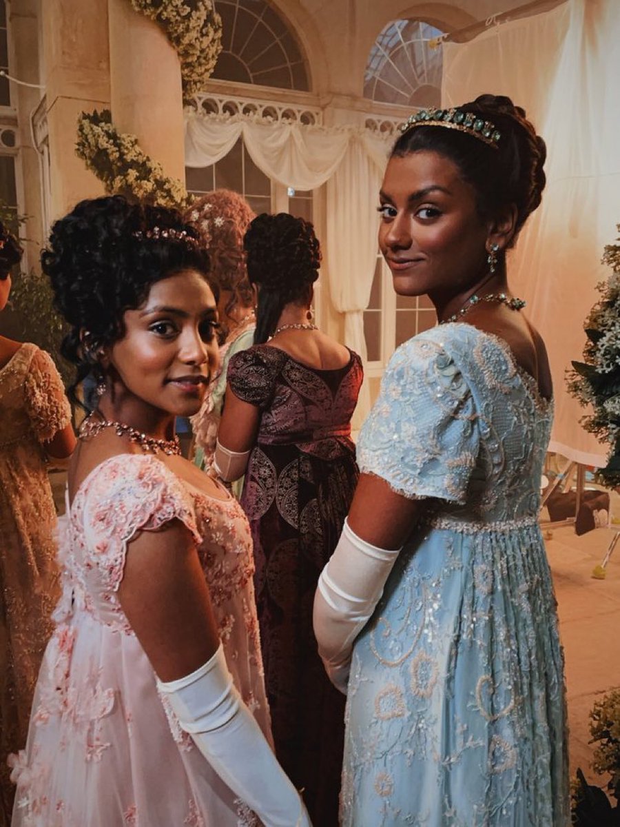 Bridgerton has represented dark-skinned South Asian women more in one series than the Bollywood industry ever has. It’s amazing to see Simone &amp; Charithra boss the lead roles #Representation