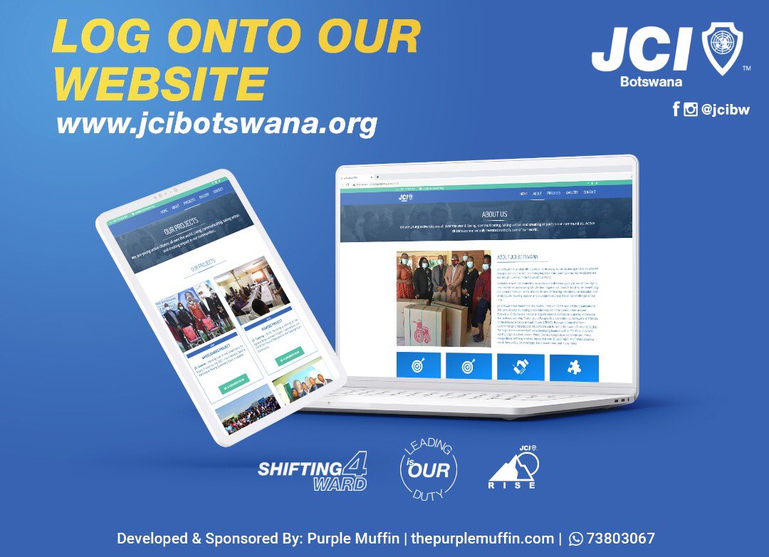 JCIBotswana's tweet photo. Log onto our website https://t.co/SWVnMOS2OE and follow our active citizenship journey as we develop leaders for a changing world in Botswana. #shifting4ward #jcibw #leadingisourduty #rise https://t.co/uHM7lGaf5b