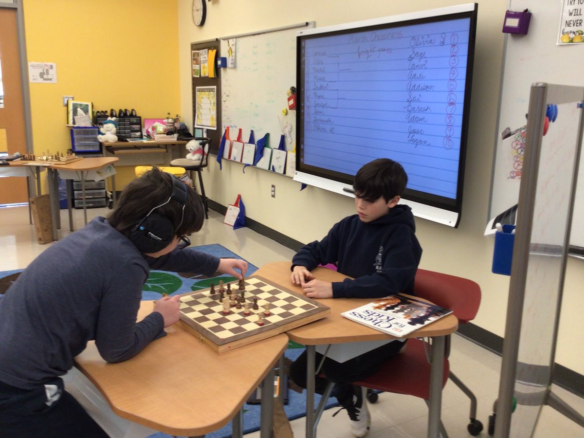 March Chessness! Let the  “Knight” games begin! Children are reading a non-fiction book about chess! ⁦<a href="/UpperMerionSD/">Upper Merion Area School District</a>⁩ #umasdistheplacetobe