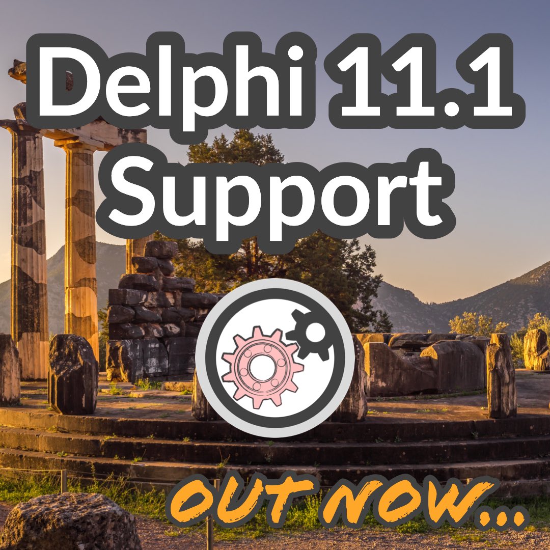 RemObjects's tweet image. New releases of Data Abstract, Remoting SDK and Hydra are available now, updated to support #delphi 11.1.