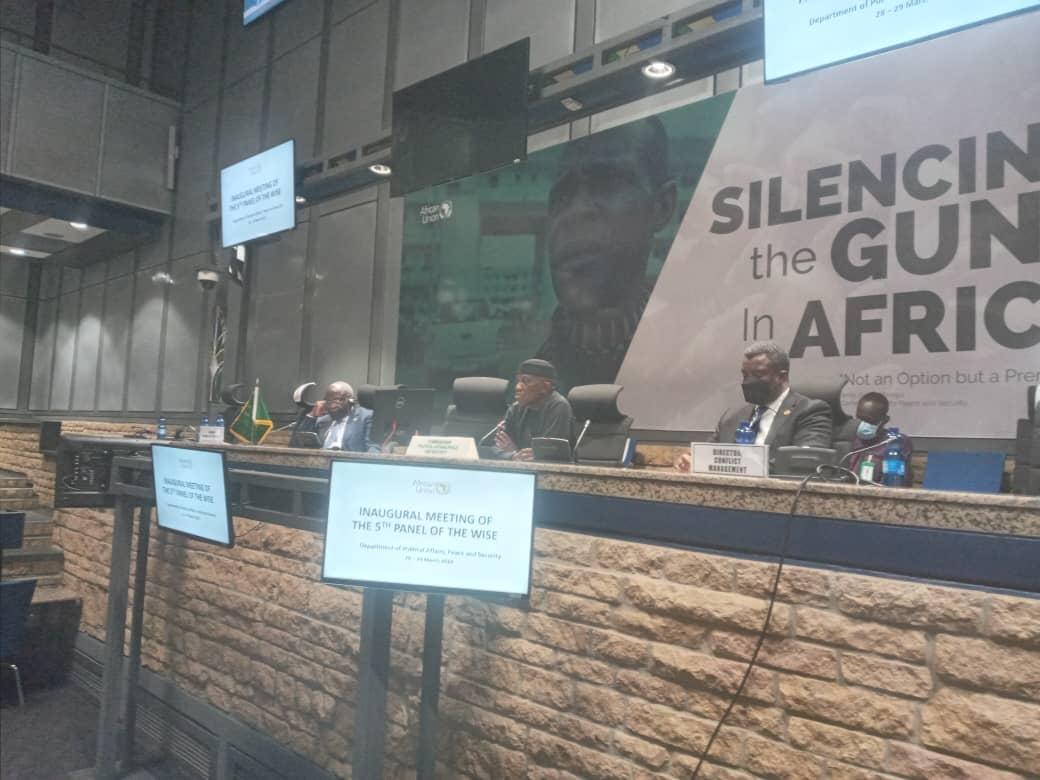 AUC_PAPS's tweet photo. In line with modalities for the functioning of the Panel, H.E. Domitien Ndayizeye was elected as the chairperson of the Panel for one-year term. The Panel will convene its next meeting in June 2022 #PaneloftheWise https://t.co/E3UTTFxi27