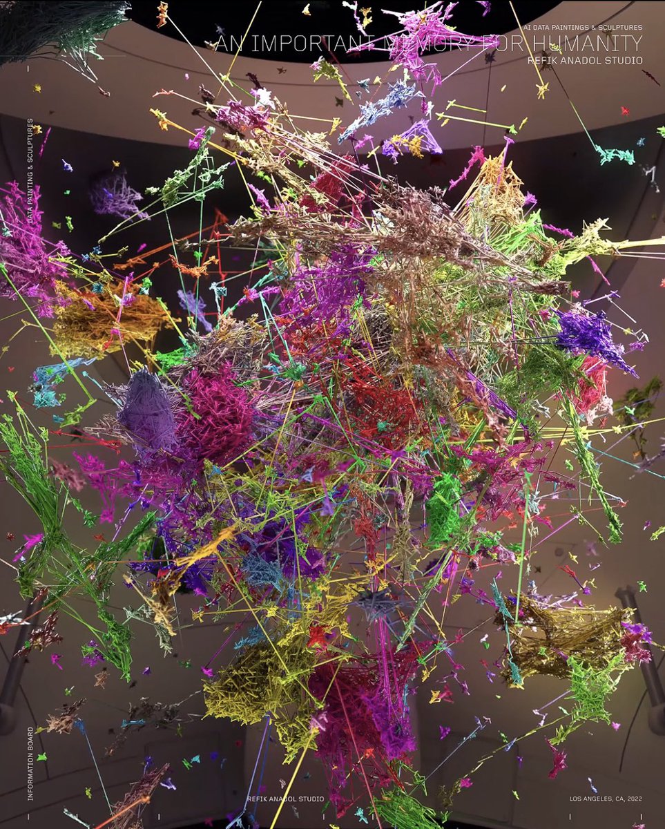 refikanadol's tweet image. Super excited to be here at MIT for @techreview EmTech — MIT Technology Review with amazing AI community. Will be sharing our studio’s journey today on the physical stage with many heroes and pioneers! #EmTechDigital