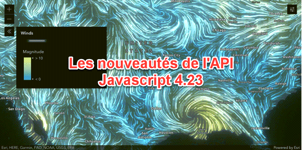 SzollosiSbasti1's tweet photo. https://t.co/JwzSeXsKVq
Découvrez dans #codethemap les nouveautés de l'#arcgis api #javascript 4.23 (moteur de rendu de flux, les heatmaps dans les scènes 3D, une expérience d'édition plus productive)
#webmapping #geodev #developers
@Esri_France https://t.co/bMR1N1o5PR