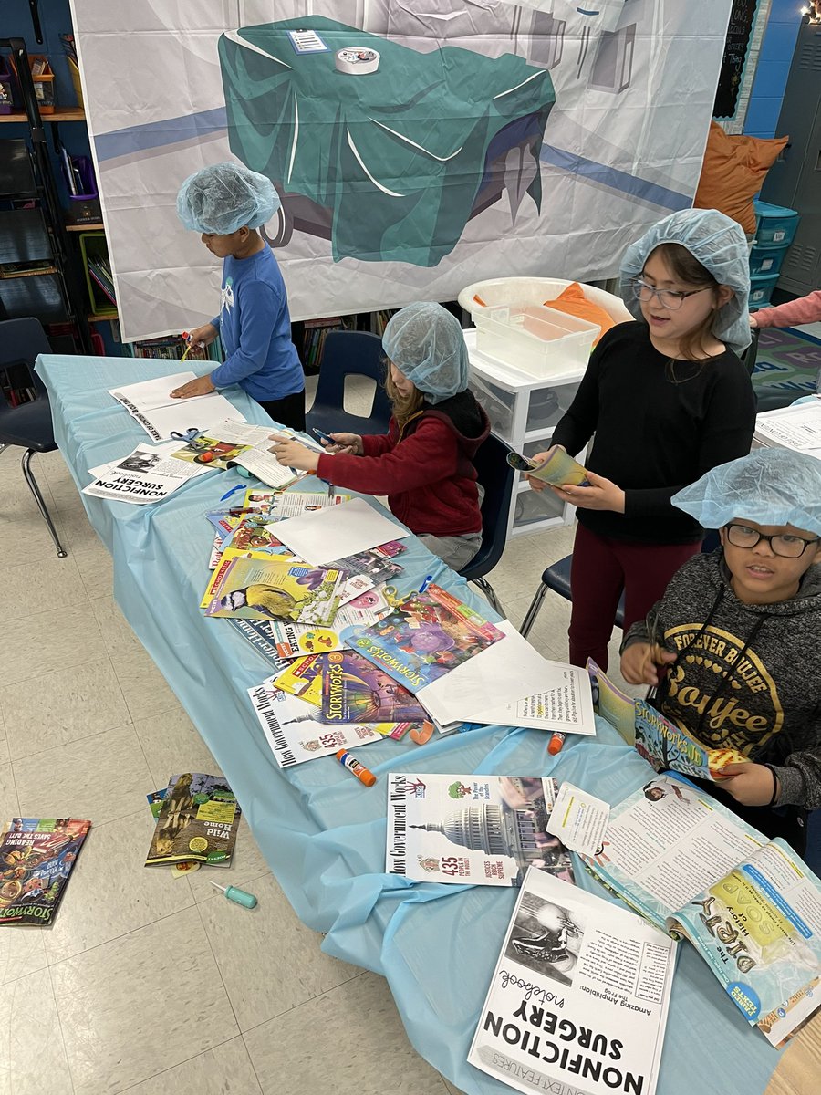 Nonfiction Surgery! We can put all the text features together! <a href="/NatcherElem/">Natcher Elementary</a>