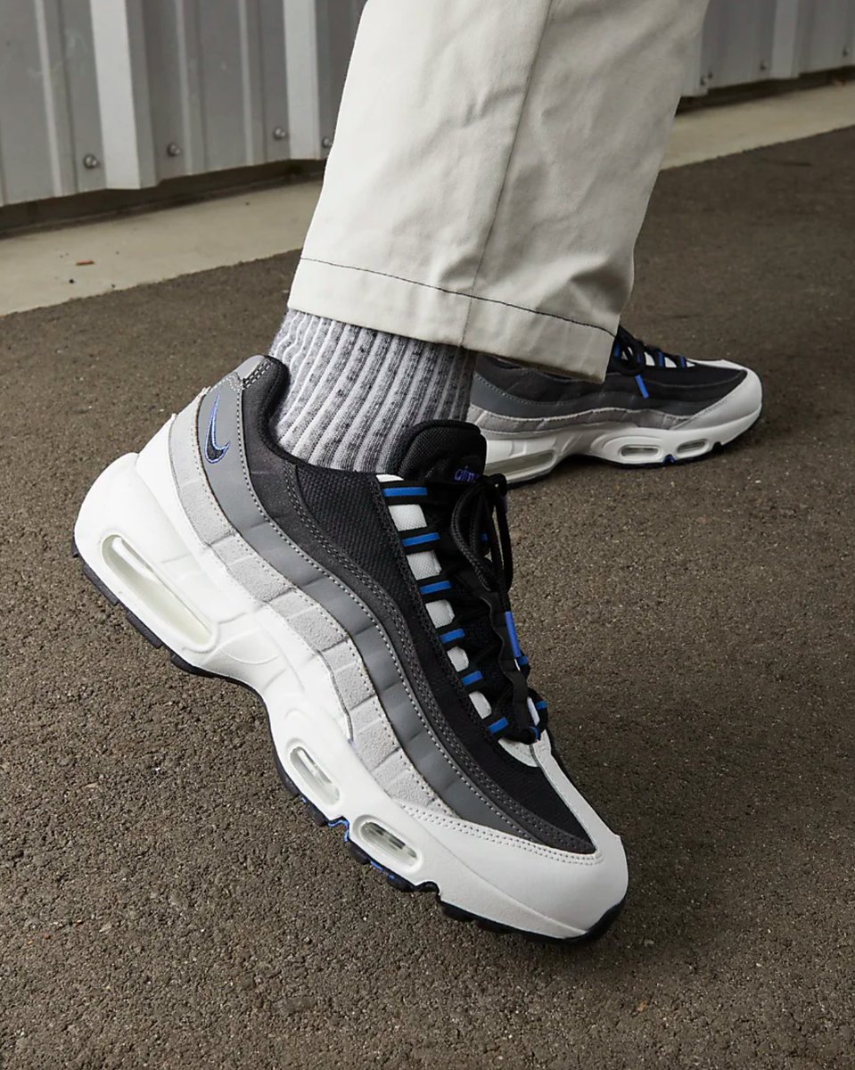 air max 95 black medium blue anthracite cool grey
