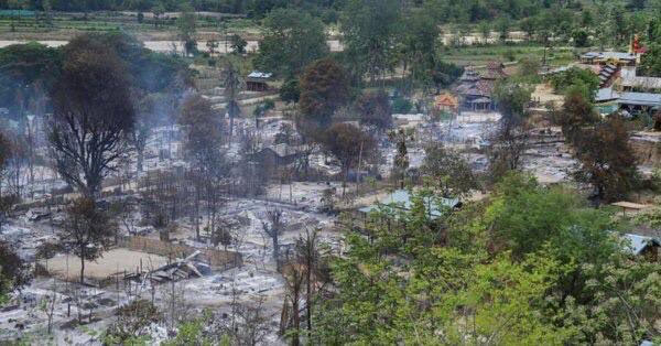 Autumn (@phyutote) on Twitter photo Nearly 3,000 locals are displaced by the attack on Magway’s Gangaw Township, jointly carried out by Myanmar army troops and members of their allied Pyu Saw Htee militias. #2022Mar29Coup  #WarCrimesOfJunta  #WhatsHappeningInMyanmar Nearly 3,000 locals are displaced by the attack on Magway’s Gangaw Township, jointly carried out by Myanmar army troops and members of their allied Pyu Saw Htee militias. #2022Mar29Coup  #WarCrimesOfJunta  #WhatsHappeningInMyanmar