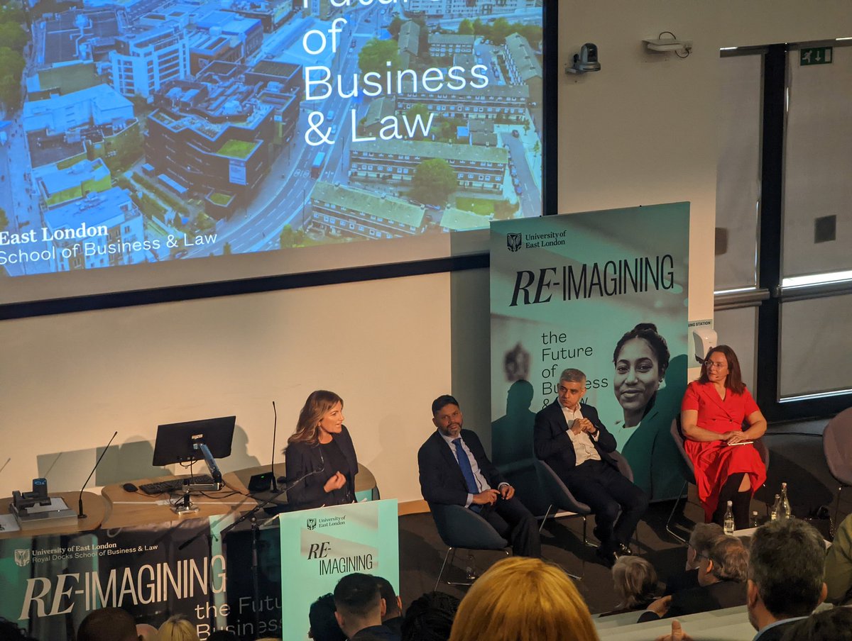 Abbas (@abbasmirza70) on Twitter photo Thank you to <a href="/UEL_News/">Uni of East London</a> for the invite to hear <a href="/karren_brady/">Baroness Karren Brady CBE</a> and <a href="/MayorofLondon/">Mayor of London, Sadiq Khan</a> talk about Equity and Law, an inspiring talk for future young leaders from East London Thank you to <a href="/UEL_News/">Uni of East London</a> for the invite to hear <a href="/karren_brady/">Baroness Karren Brady CBE</a> and <a href="/MayorofLondon/">Mayor of London, Sadiq Khan</a> talk about Equity and Law, an inspiring talk for future young leaders from East London