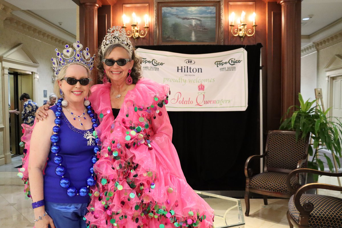 Thank you Jill Conner Browne and the Sweet Potato Queens for your incredible contribution to Friends of Children's Hospital! 👑🌈

Last weekend, our Crown Raffle raised $2400 for sick and injured Mississippi kids!