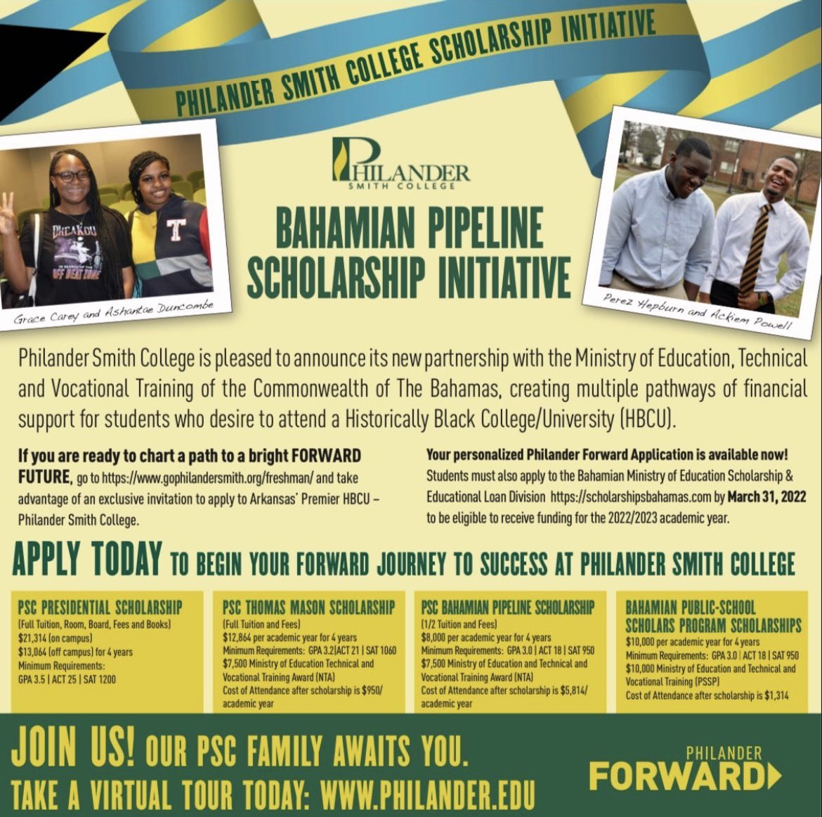 admissions_psc's tweet photo. #PhilanderForward https://t.co/VSctnSyAC4