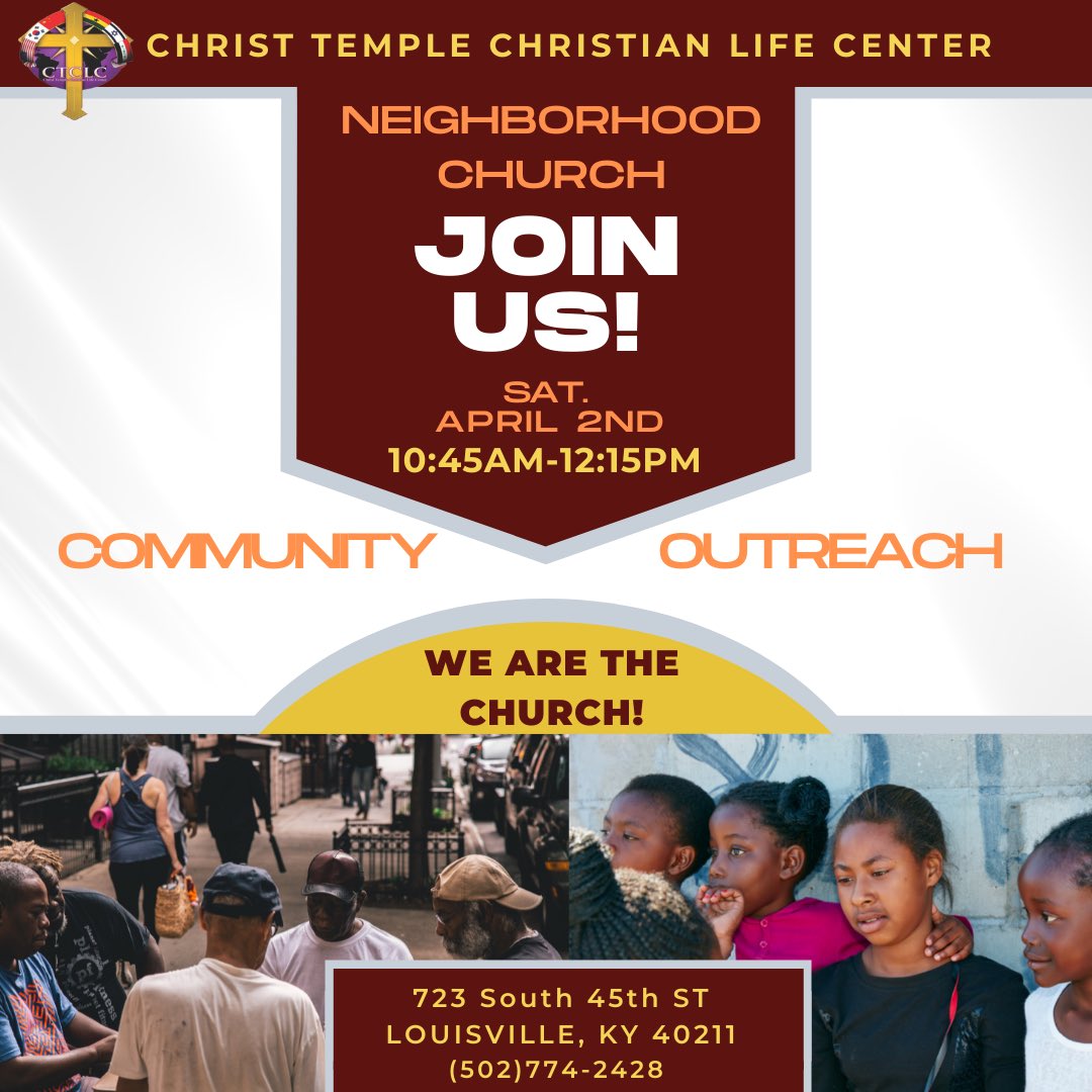 _ctclc's tweet image. This Saturday at 10:45am! Join us for our neighborhood Pray and Go!🏘🙏