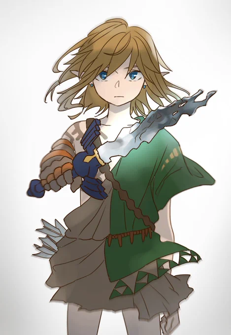 ブレワイ続編取り急ぎ落書き、、、#botw2 