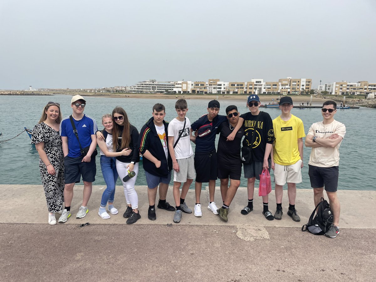 HyaMfl's tweet photo. Morocco Trip Day 1 - we explored the city of Rabat’s local Bazaar markets, the river separating Rabat and Sale, and the Old Medina! #EducationWithCharacter #TeamHYA https://t.co/MURt4ESFoe