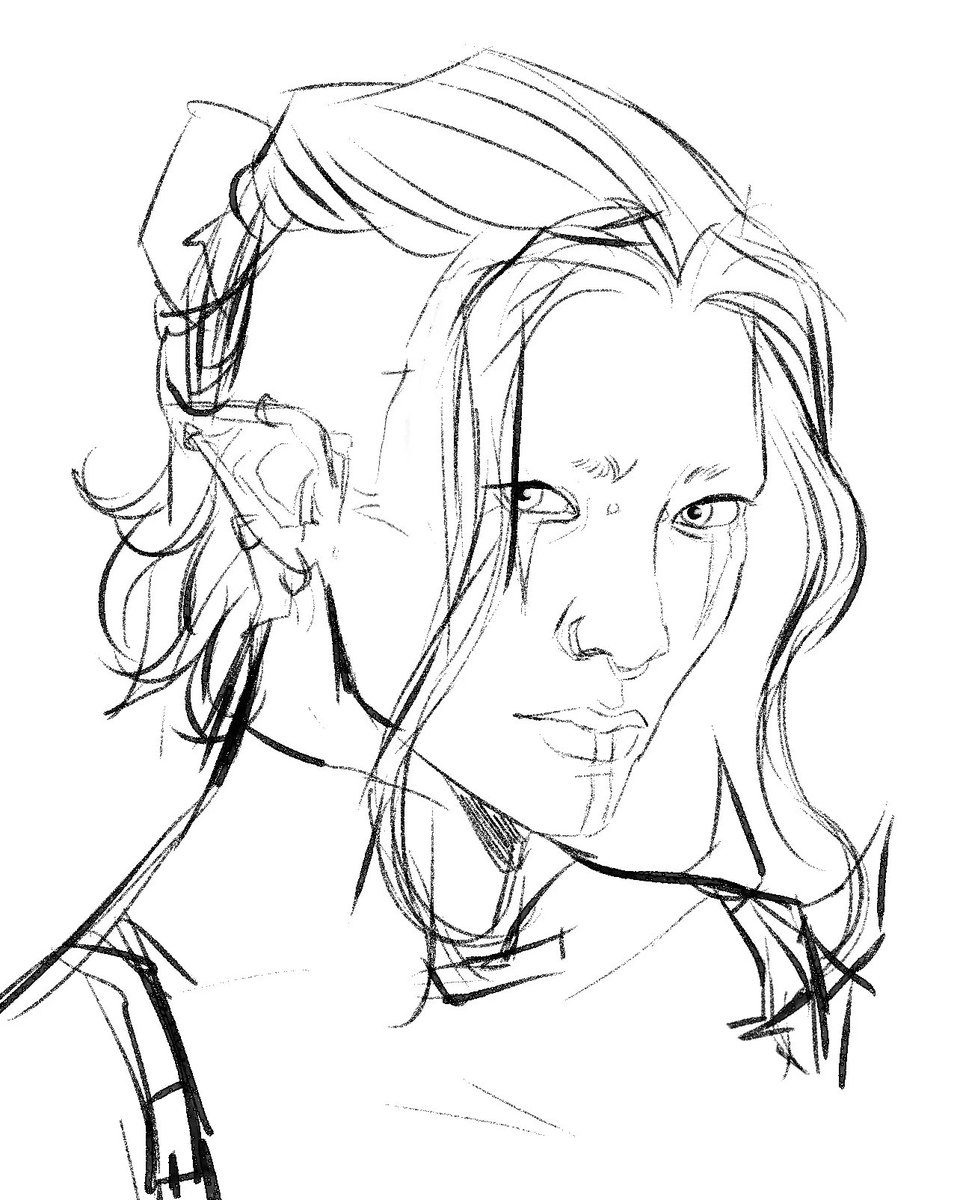 pyreios's tweet photo. hi! doing $5 sketch portrait commissions (+$5 for flat color) the next 2 days! While still working on my current commissions, some unexpected expenses came up &amp; im trying to make some of it back. If interested dm me! Payment is upfront thru venmo (or paypal) (boosts appreciated!) https://t.co/LtAvO5QJE6
