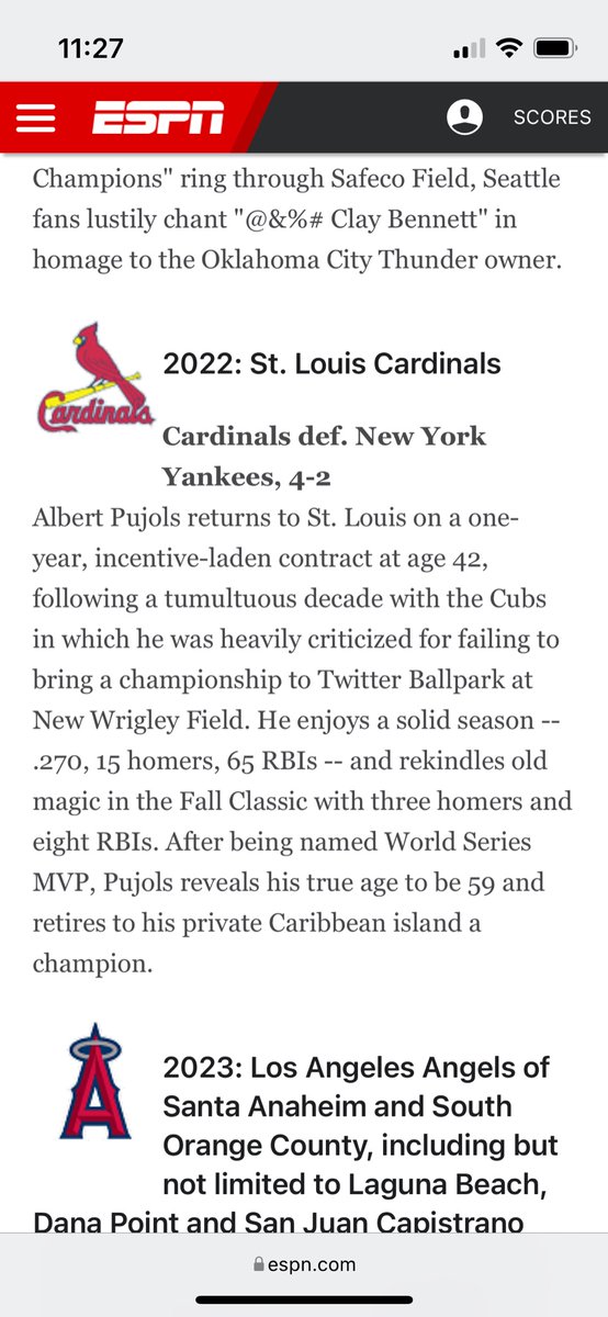_FITZburgh's tweet photo. .@Cut4 @CespedesBBQ @Jomboy_  Fun ESPN Page 2 article written by @tnn95 in 2011 nailed the Pujols return to STL.

https://t.co/QRis7vRBiL https://t.co/szY3N4msd6