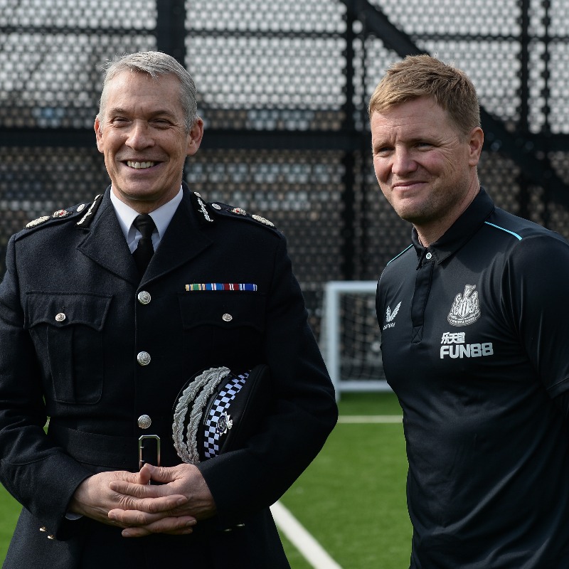 NU_Foundation's tweet photo. Welcome to 𝗡𝗨𝗖𝗔𝗦𝗧𝗟𝗘, powered by @NewcastleBSoc, the new home Newcastle United Foundation.

Our hub for education, wellness, sports and recreation is now open for our community 💙