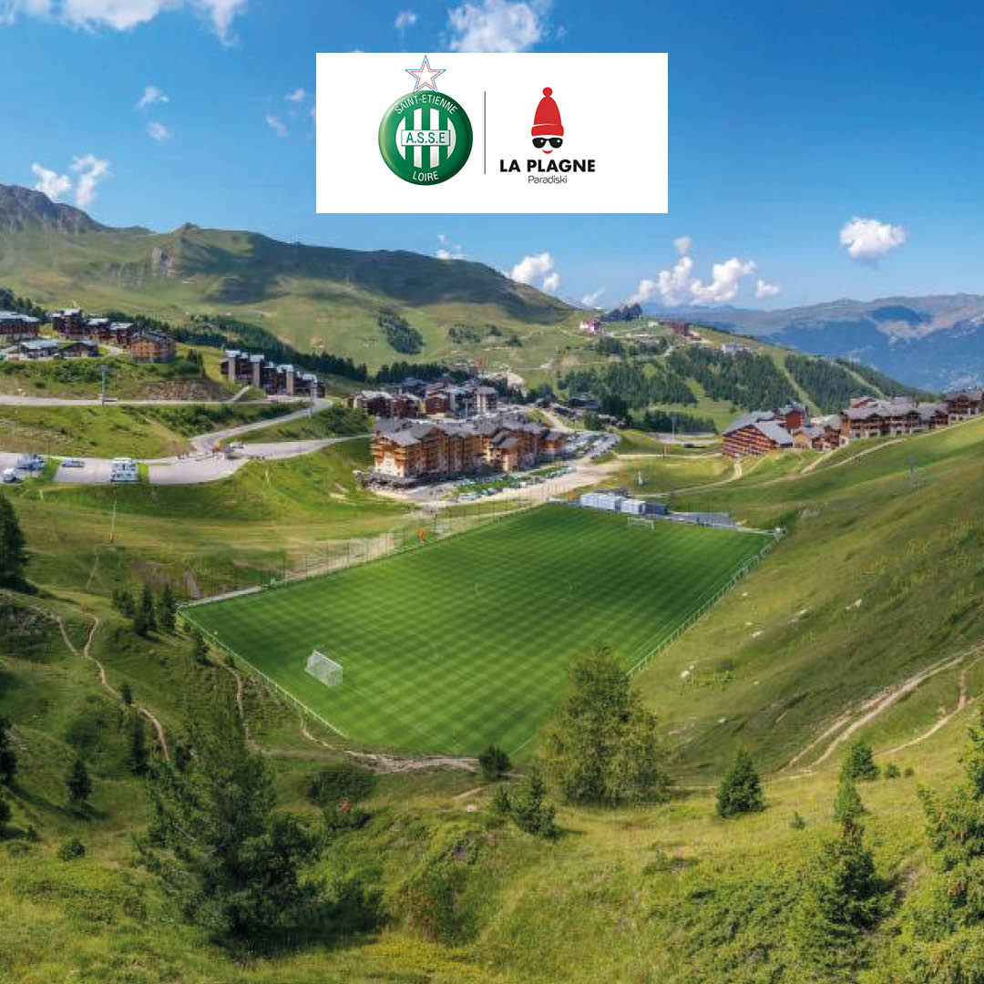 💚La Plagne devient la station officielle de l'AS Saint-Étienne 💚 Nous sommes très heureux de conclure un partenariat avec le club de football l’<a href="/ASSEofficiel/">AS Saint-Étienne</a> 
👉 Les Verts auront le bonheur d’effectuer, début juillet, un stage de pré-saison sur notre tout nouveau terrain⚽🏔.