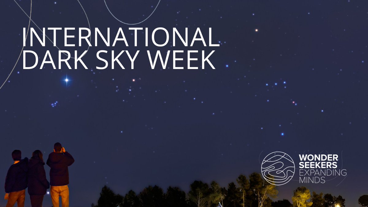 It's International Dark Sky Week which means lots of opportunities for night walks, #citizenscience and the IDSW scavenger hunt which is brilliant for kids. 
Find out more at: idsw.darksky.org

@IDADarkSky #IDSW2022 #DarkSkyWeek #DiscoverTheNight