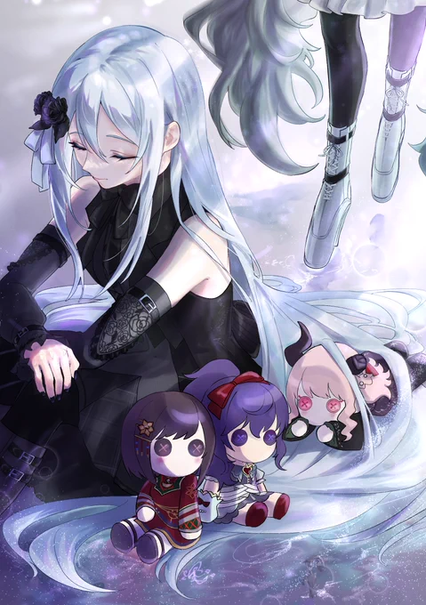 プロセカ1.5周年おめでとうございます。.໒꒱°*。
#prsk_FA #プロセカ記念イラスト 