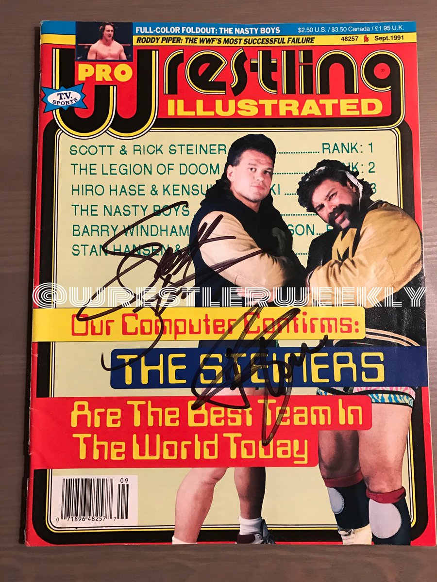 wrestlerweekly's tweet photo. WRESTLER WEEKLY #wwTuesdayTakeaway takes a look at a year in time & compares WORLD TAG TEAM CHAMPIONS! #NWA vs #WWF This week we look at the champions on this day March 29, 1990 #NWA #TheSteiners vs #WWF #ColossalConnection Got a Favorite? https://t.co/r4XHsmKoRr