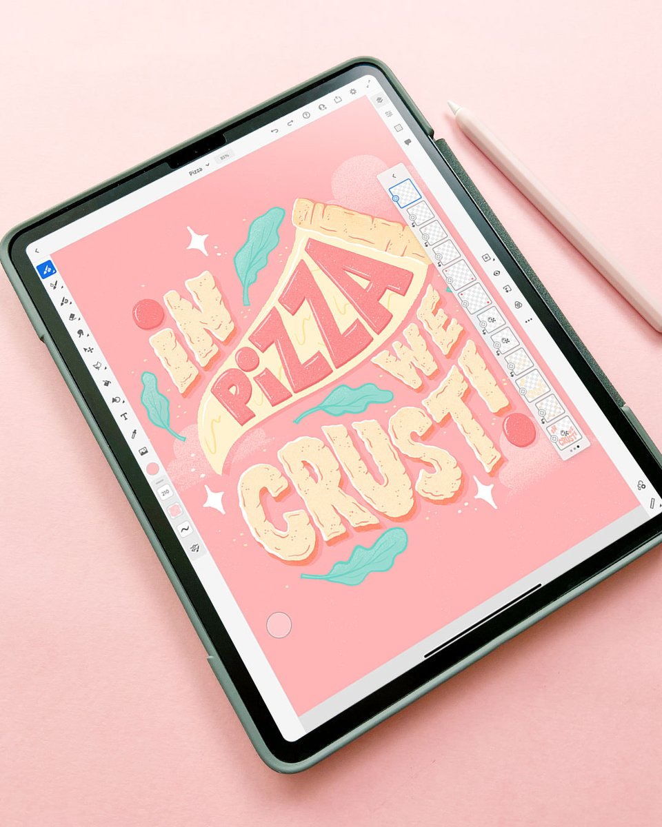 belindaskou's tweet photo. Adobe Live Day 2 happening soon! Here’s a peek at the food lettering. Join me as I add animations to two pieces today! 

11:30–1:30pm CST
Live stream on @behance 

https://t.co/M5yfa9fv6q 

#handletteringartist #freelanceillustrator #adobelive #livedrawing @creativecloud https://t.co/KIqfdzgEPo