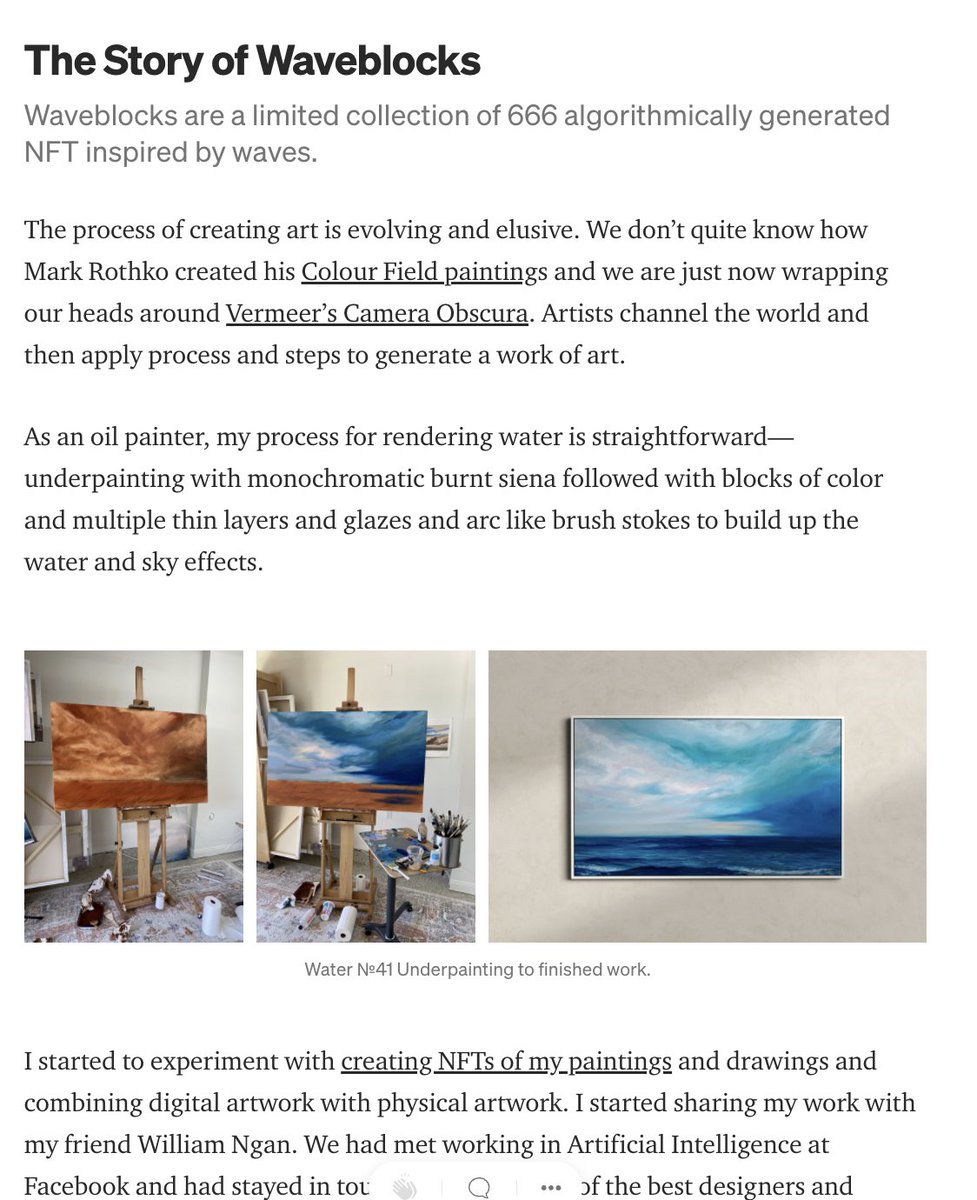 waveblocks's tweet image. The Story of Waveblocks. 
Take a deep dive into how the 666 generative art NFTs came to be. 

medium.com/@hemeon/the-st…