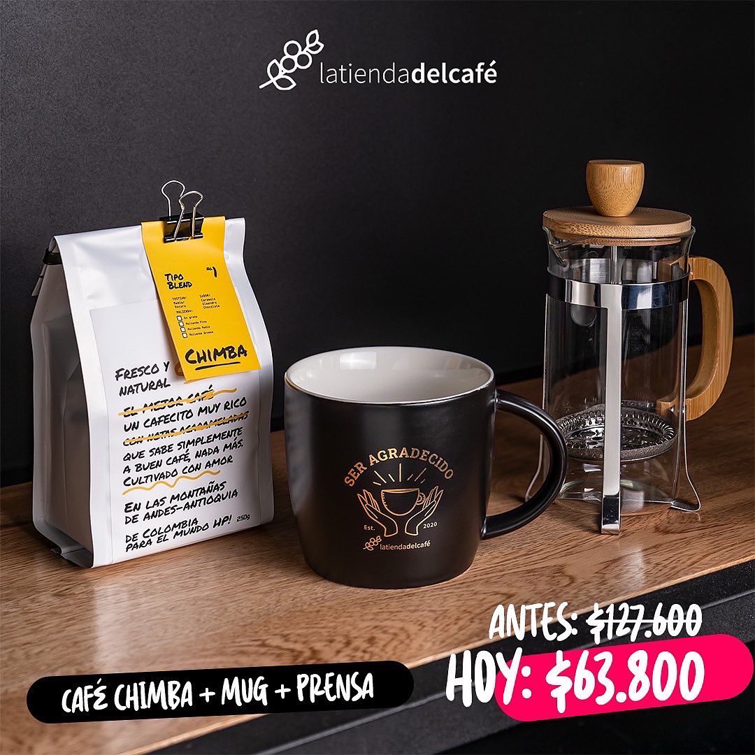🤯 Lleva ahora estos Kits con un descuento especial del 50% 🤑

La oportunidad perfecta para empezar a tomar café especial como todo un experto.

🛍 Encuéntralos en latiendadelcafe.co

*Válido hasta agotar existencias

#LaTiendaDelCafe #CafeEspecialColombiano #CafeEspecial