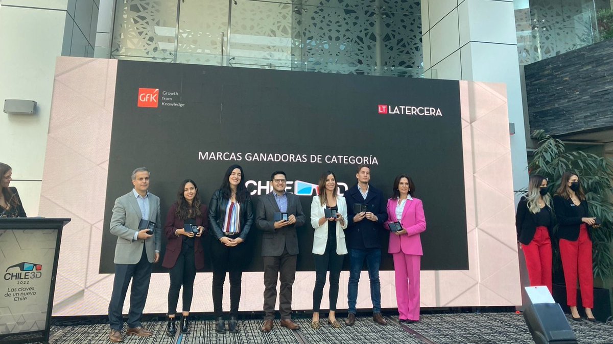 MallplazaCL's tweet photo. #MUCHASGRACIAS 🎉👏 Fuimos reconocidos como la marca de centros comerciales más valorada por los chilenos!
@GfKChile desarrolla hace 14 años el estudio #Chile3D, sobre gustos, estilos de vida e intereses de los chilenos, obteniendo el 1er lugar de la categoría🙂. https://t.co/t8MuhFDUTy