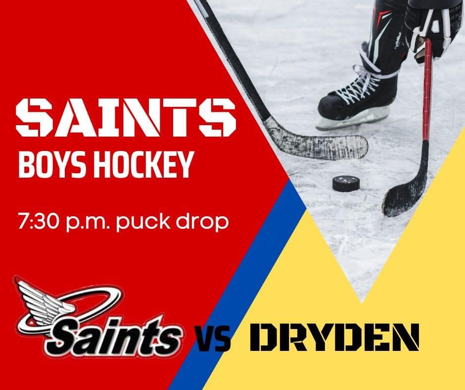 Boys hockey tonight vs <a href="/DHSEaglesNest/">Eagle's Nest</a> . 7:30 puck drop 

Watch live or tune in: youtu.be/jMk9U2sGPNE