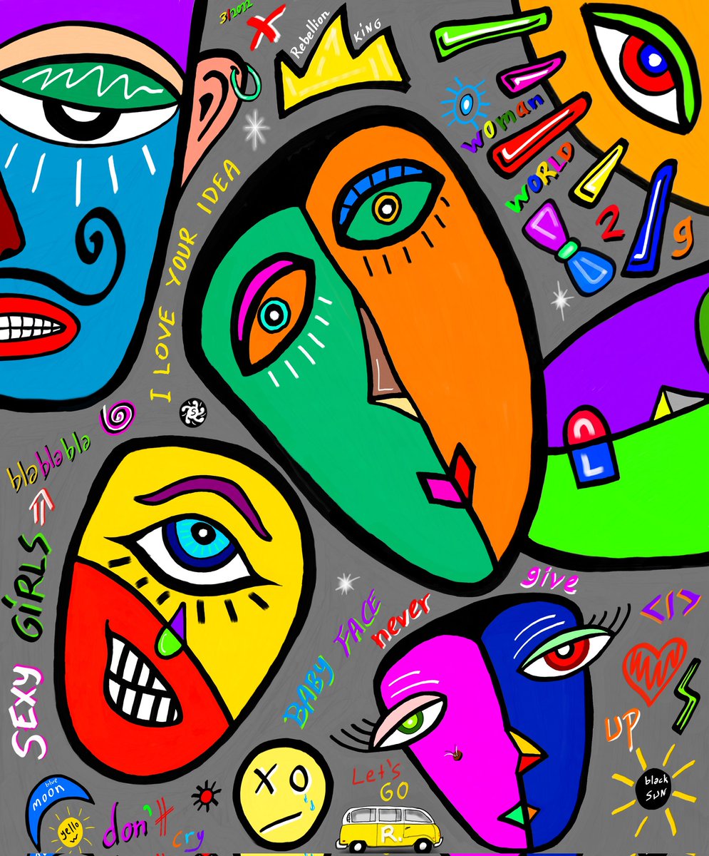 Rebllon's tweet image. New Drop🥵
Added another great piece to my "Rebellion Nft Art" collection 🔥🚀

"The Masks"
-0.4 Eth 
opensea.io/assets/0x495f9…

#Nft #NFTCommunity #NFTCollection