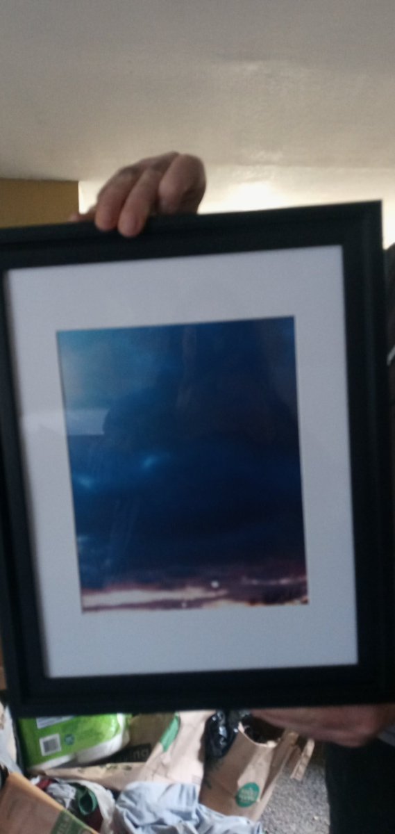 So proud. Took this pitcher while working at Walmart with my cell. Bought a frame and signed it. Sometimes the biggest promoter is yourself.