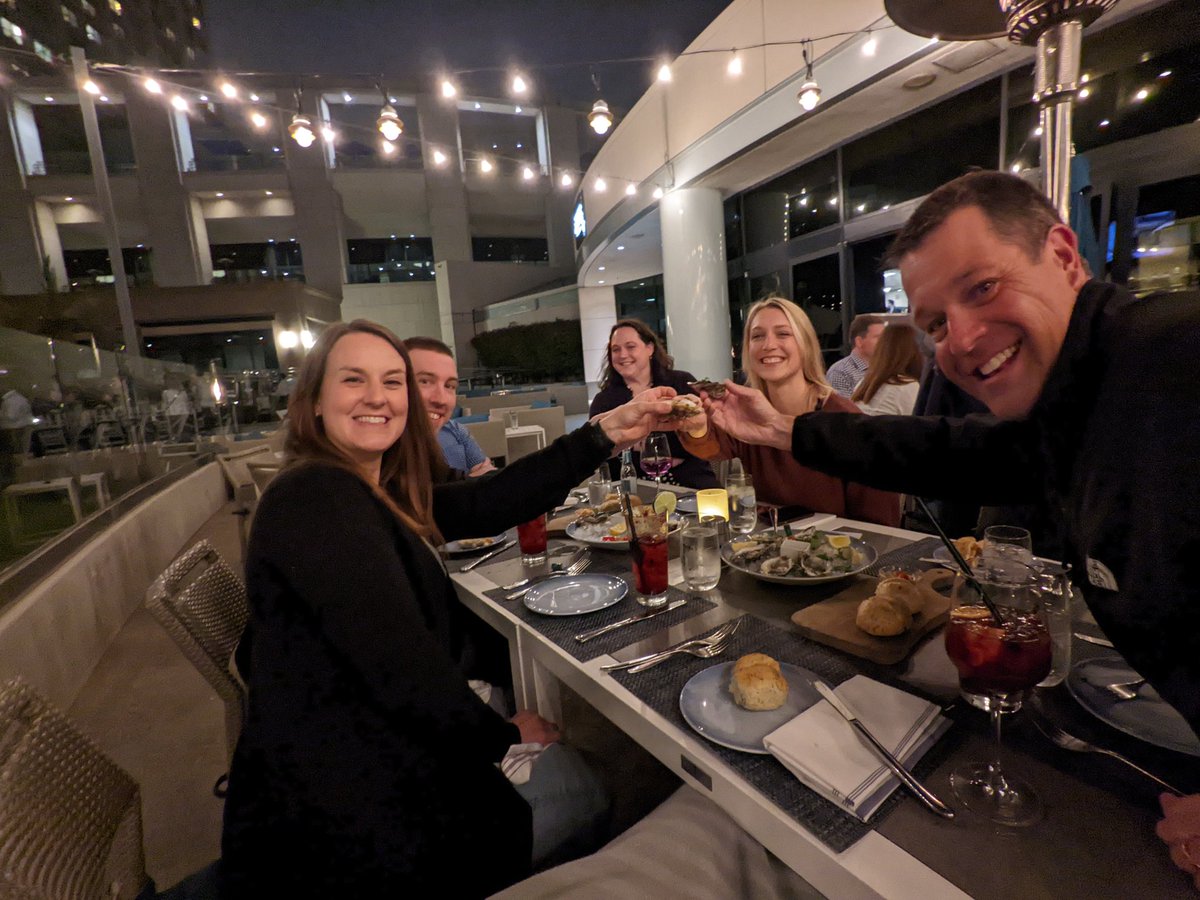 We had a great trip to #CORDAA22 with our res leadership and #chiefresidents. Loved the team building and working to strengthen the program! #MedTwitter @JenniBoltonDO @elizreiche @ConorDassMD