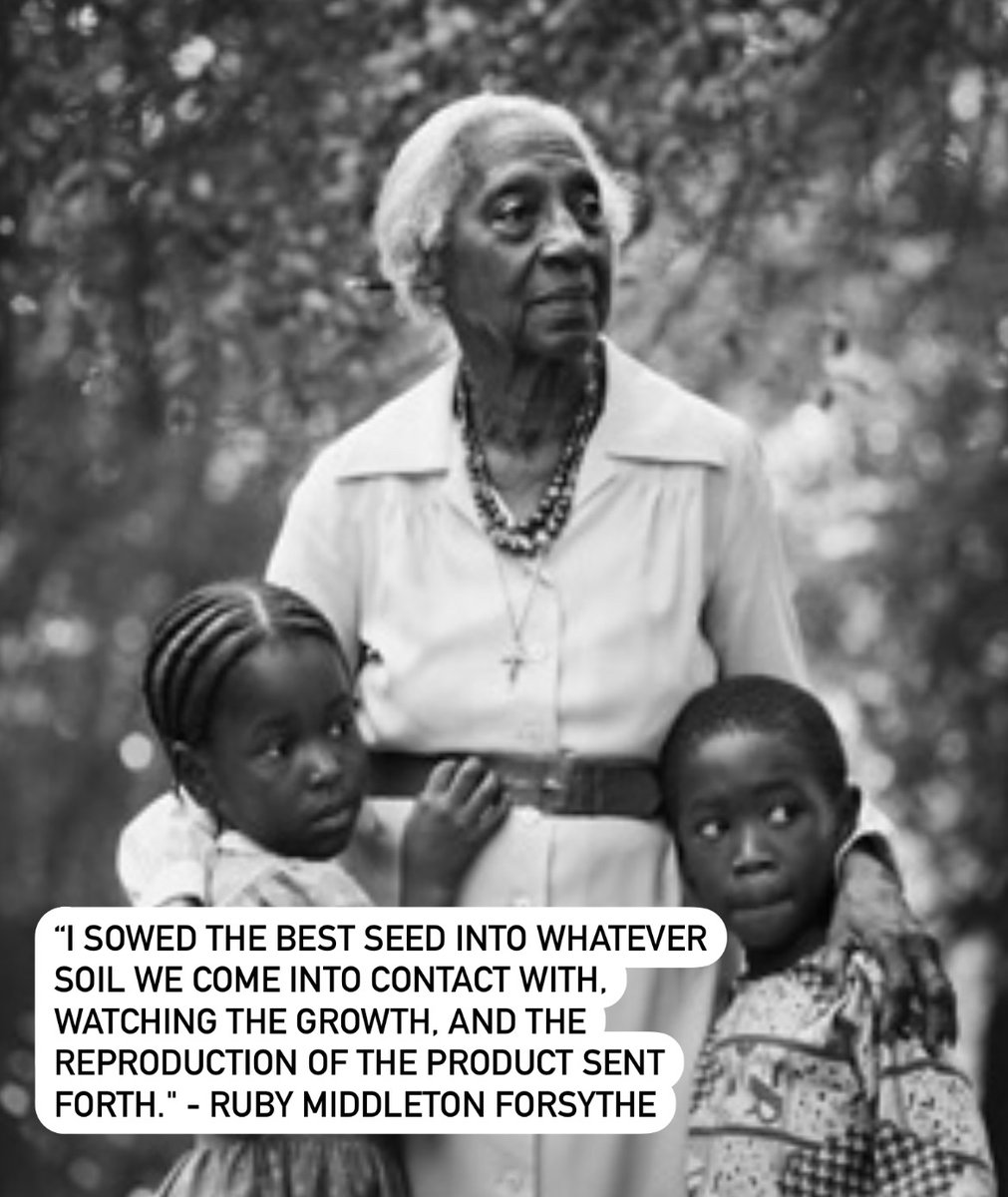 A teacher in SC, Miss Ruby taught Black children during the Jim Crow era, overcoming racism and violence from the Ku Klux Klan in service of her cause. A 6 decade career and 4 honorary doctorates later, Miss Ruby is the prototype.

#EducationNOW #DTECTag #WomensHistoryMonth