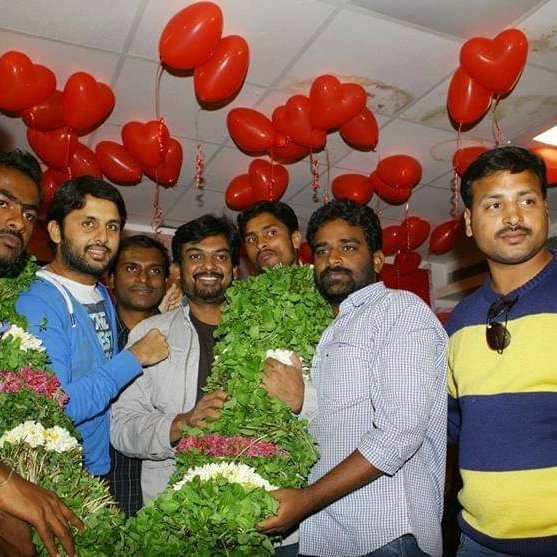 ursnarri's tweet photo. It's Not A Pictures It's my bonding With My Tiger @actor_nithiin Anna Have a Great full Success Ahead Anna https://t.co/lOiCwGQrDd