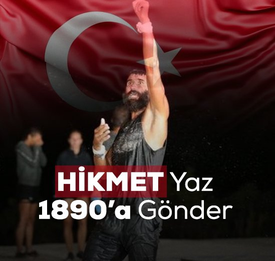 SMS ANKETİMİZ BAŞLIYOR! (HİKMET İÇİN)

1 RT + 1 TAKİP = 1 OY

Bu tweeti RT'leyip <a href="/Survivor_2022/">no context survivor</a> hesabını takip et!

TAKİP ETMEYENLERİN OYLARI GEÇERSİZ!

#HikmetTuğsuz #Survivor #Survivor2022 #Survivor2022AllStar
