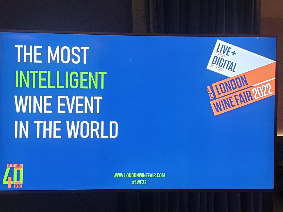robthefoodie's tweet photo. Looking forward to the @londonwinefair in June.
Hope it's a great success and so good to see the low/no category represented!
#liwf #lwf22 #wine https://t.co/gbD9lEiFei