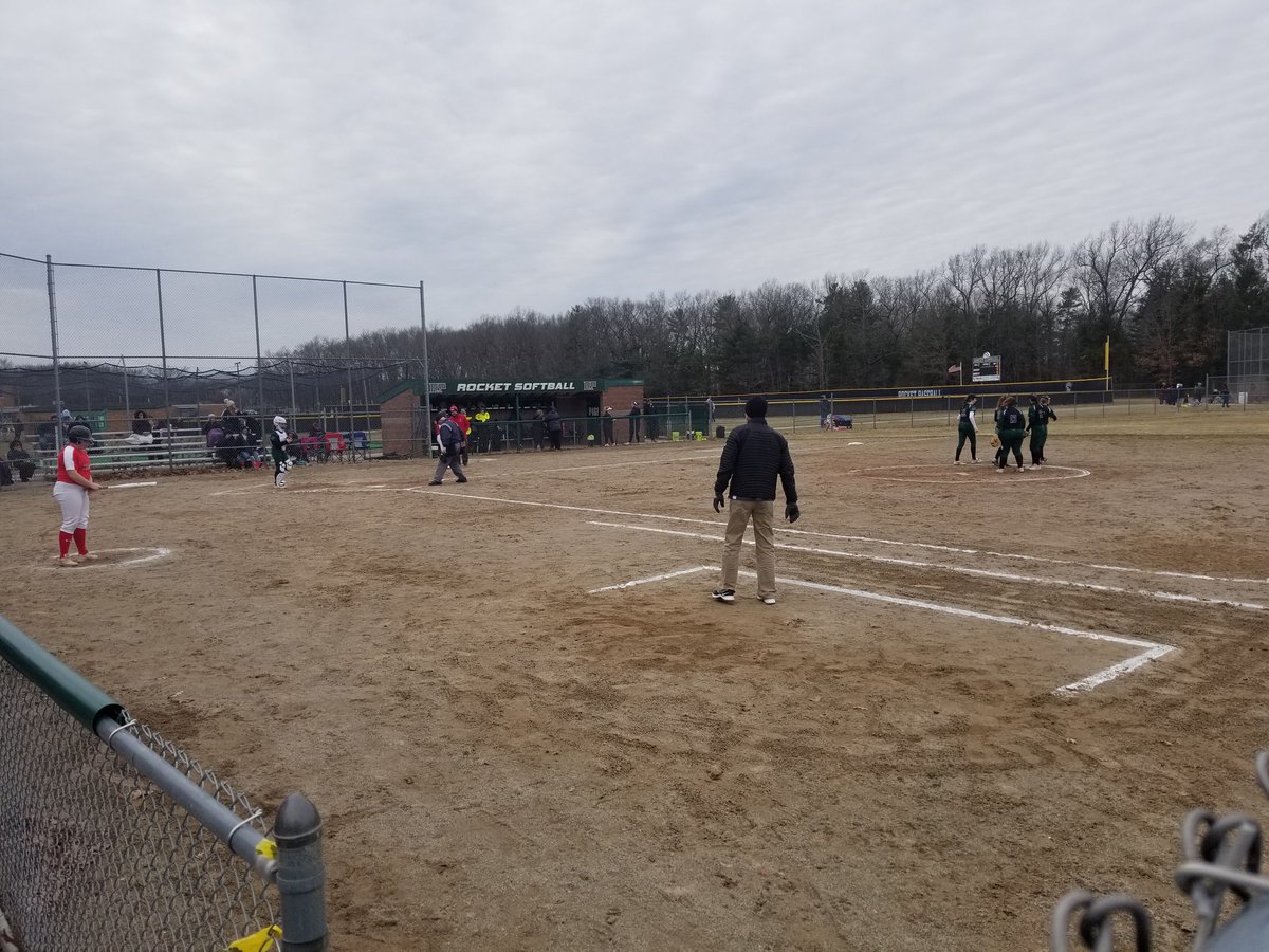 RealABob's tweet photo. Whitehall vs Reeths-Puffer softball opening the season at RP. https://t.co/yzVz04qr6t