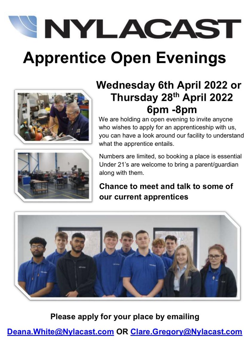 LongFieldMelton's tweet photo. A great apprenticeship opportunity here! @satrust_ @meltontimes @Nylacast https://t.co/jvhIZCa134